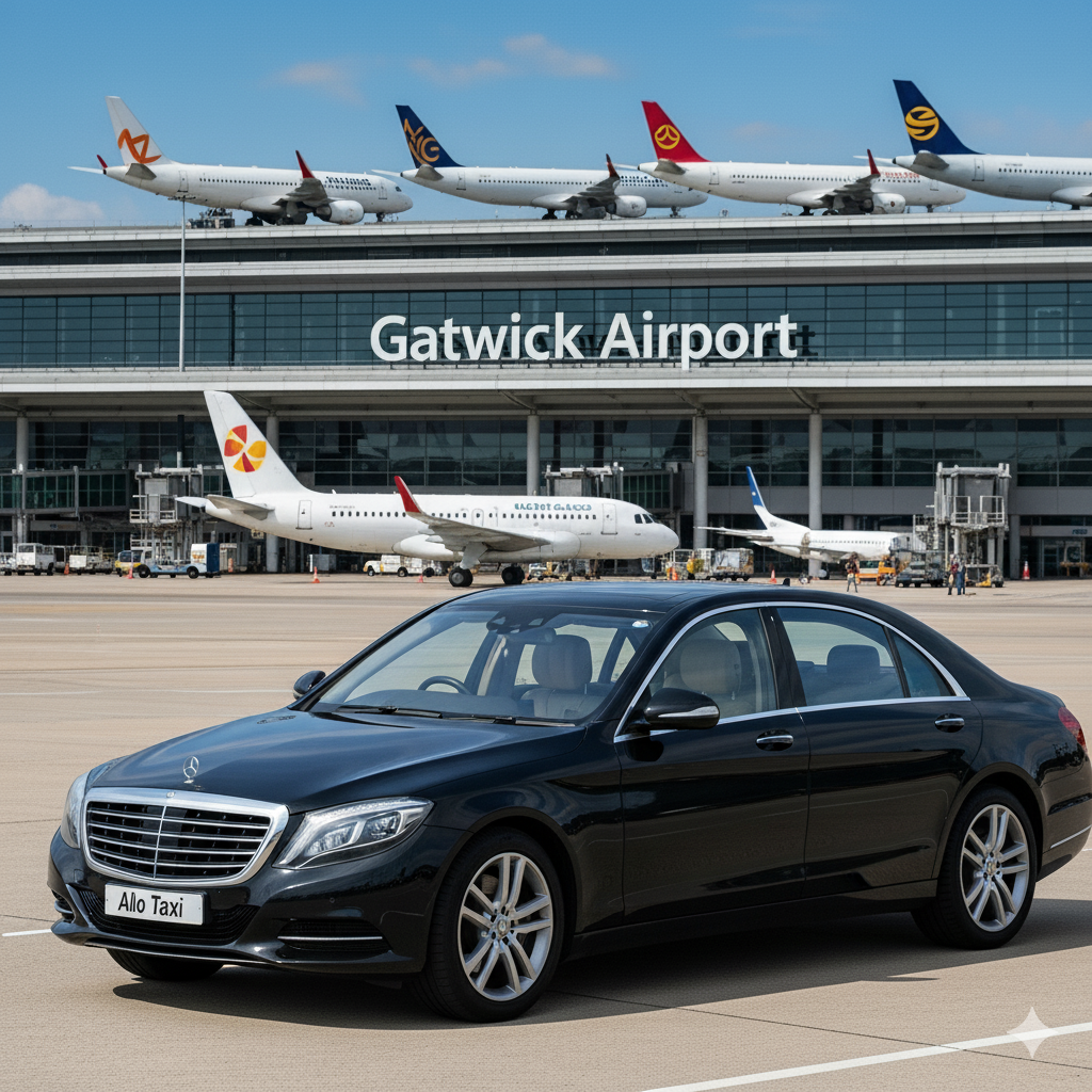Taxi Didcot to London Gatwick Airport